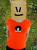 Easygirl oranžové tričko pro holky
