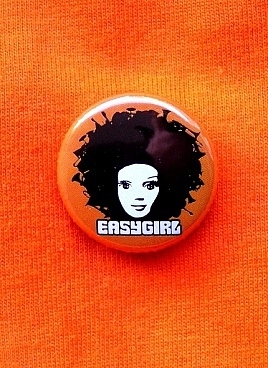 Easygirl orange button